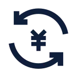 Money Zijinliushui Line SVG Icon